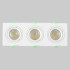 Встраиваемый светильник Crystal Lux CLT 002C3 WH V2 Встраиваемый светильник Crystal Lux CLT 002C3 WH V2
