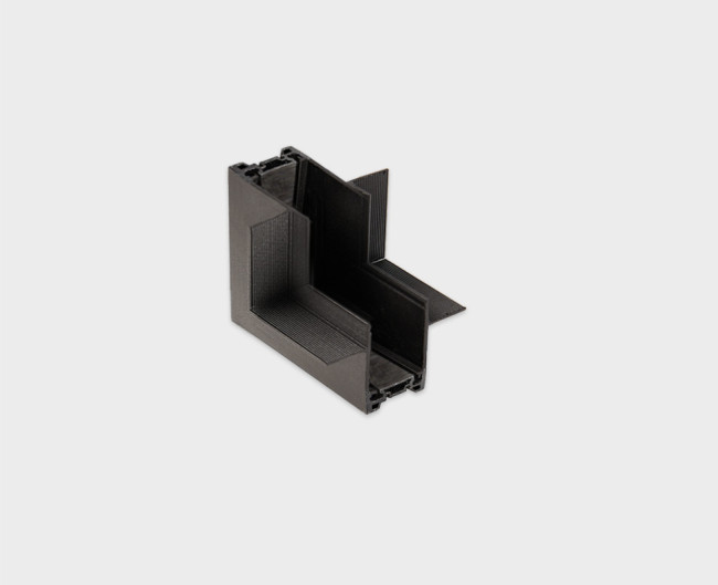 Соединитель вертикальный угловой Italline Kreator IT09-9033 black