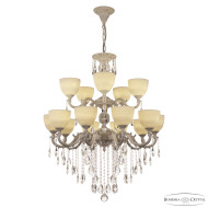 Подвесная люстра Bohemia Ivele Crystal AL78101/10+5/250/2D B WMN P1 U Wave Подвесная люстра Bohemia Ivele Crystal AL78101/10+5/250/2D B WMN P1 U Wave