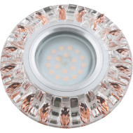 Встраиваемый светильник Fametto DLS-L121 GU5.3 CHROME/CLEAR+BRONZE UL-00000368