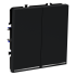 Выключатель двухклавишный с подсветкой Voltum S70 VLS020207 (графит)