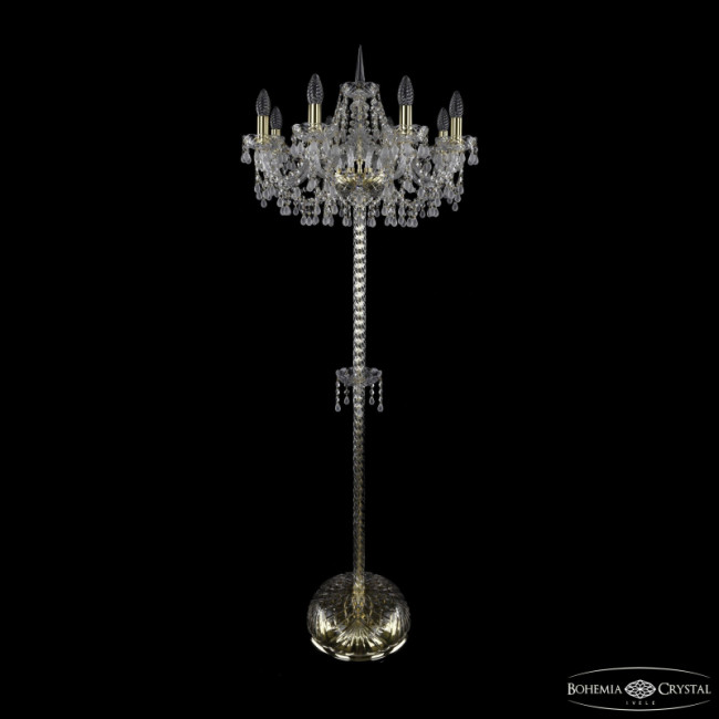 Торшер Bohemia Ivele Crystal 1410T2/8/195-160 G V0300 Торшер Bohemia Ivele Crystal 1410T2/8/195-160 G V0300