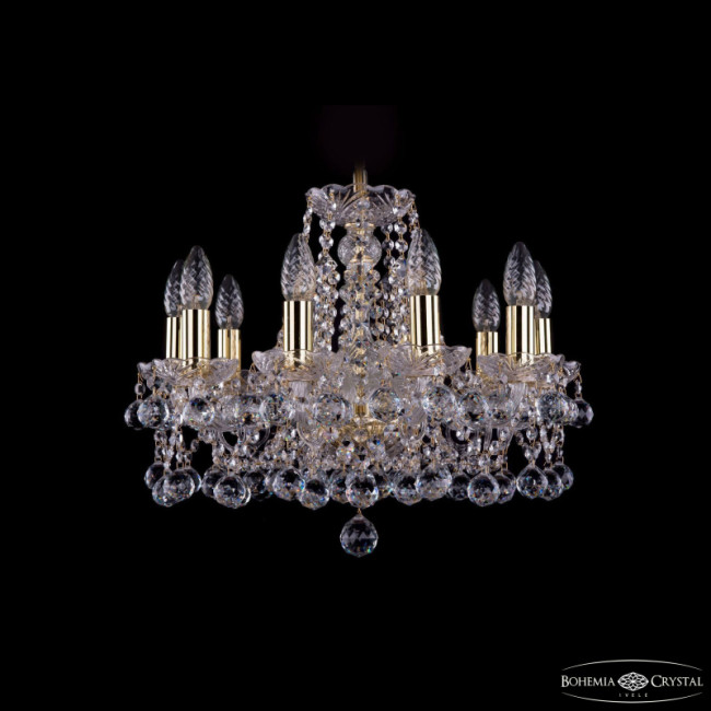 Подвесная люстра Bohemia Ivele Crystal 1413/10/165 G Balls