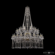 Подвесная люстра Bohemia Ivele Crystal 1413/24+12+6/460/h-185/2d Ni
