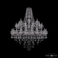 Подвесная люстра Bohemia Ivele Crystal 1415/24+12+6/530/2d Ni