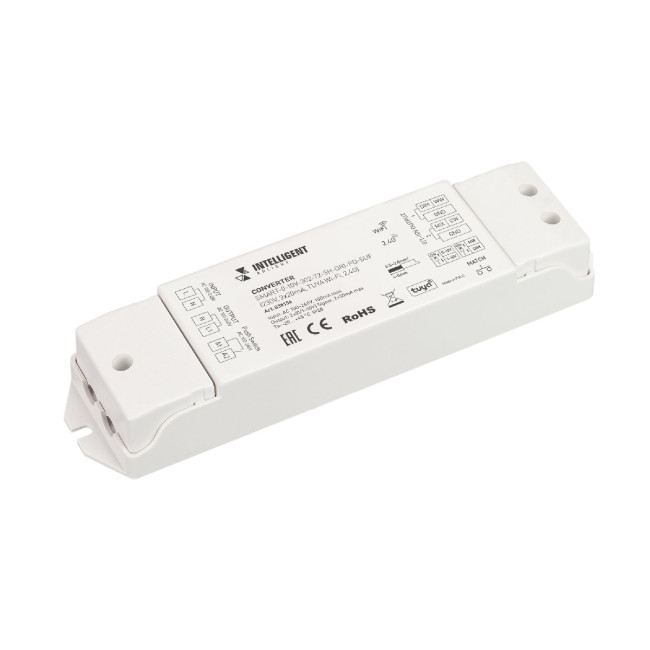 Конвертер Arlight SMART-0-10V-302-72-SH-DRI-PD-SUF (230V, 2x20mA, TUYA Wi-Fi, 2.4G) 038156 Конвертер Arlight SMART-0-10V-302-72-SH-DRI-PD-SUF (230V, 2x20mA, TUYA Wi-Fi, 2.4G) 038156