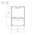 Профиль Arlight SL-LINE-4970-2500 ANOD 047166 Профиль Arlight SL-LINE-4970-2500 ANOD 047166