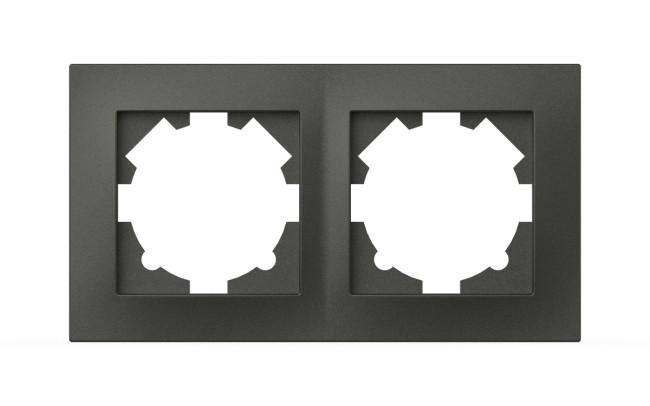 Рамка двухместная ELBI Vega 510-011100-226 Рамка двухместная ELBI Vega 510-011100-226