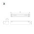 Трековый магнитный светильник Arlight MAG-VIBE-FLAT-L485-24W Warm3000 (BK, 100 deg, 48V) 044437 Трековый магнитный светильник Arlight MAG-VIBE-FLAT-L485-24W Warm3000 (BK, 100 deg, 48V) 044437