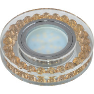 Встраиваемый светильник Fametto Peonia DLS-P102 GU5.3 CHROME/GOLD 09985 Встраиваемый светильник Fametto Peonia DLS-P102 GU5.3 CHROME/GOLD 09985