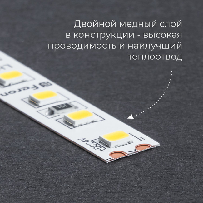 Светодиодная лента 24V Feron LS502, 180*SMD2835, 16W/m, IP20, 3000К (теплый белый) 53089 Светодиодная лента 24V Feron LS502, 180*SMD2835, 16W/m, IP20, 3000К (теплый белый) 53089