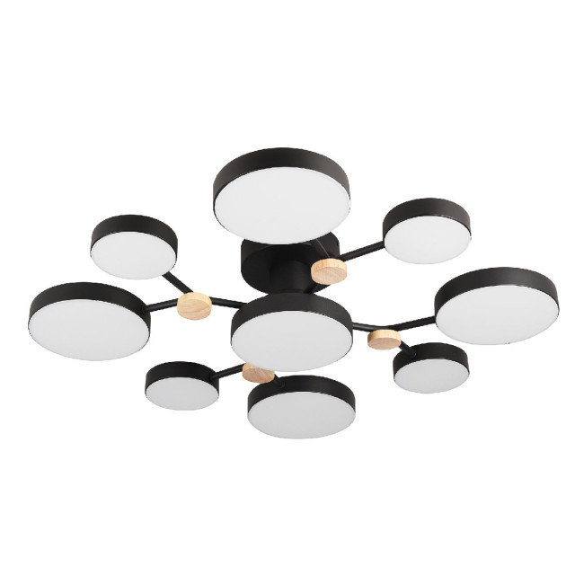 Потолочная люстра LED4U L3201-780 BK Потолочная люстра LED4U L3201-780 BK
