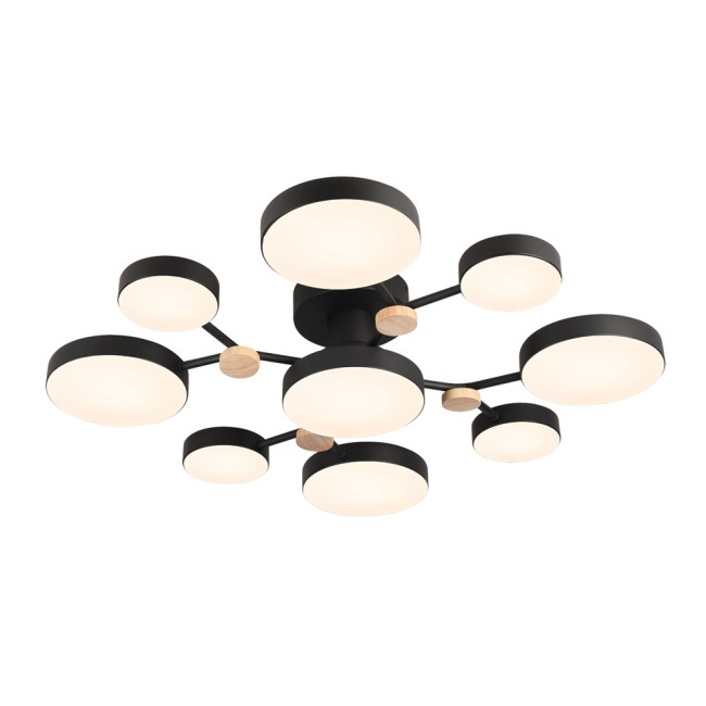 Потолочная люстра LED4U L3201-780 BK Потолочная люстра LED4U L3201-780 BK
