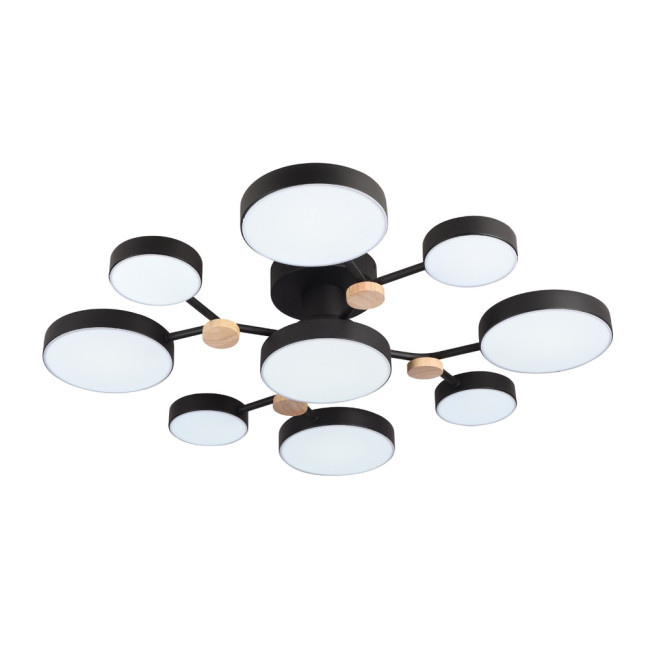 Потолочная люстра LED4U L3201-780 BK Потолочная люстра LED4U L3201-780 BK