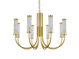Подвесная люстра Newport 4558/C mat.gold М0071610
