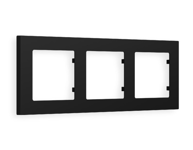 Рамка трехместная Ambrella Volt Techno AF220703