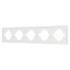 Рамка пластиковая на 5 постов Arlight FRM-TENDO-SFPL-5-WH 054660