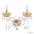 Бра Bohemia Ivele Crystal 5413B/2/165 G Shampan/M-1H