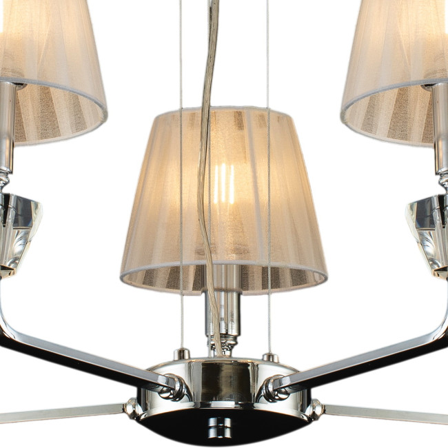 Подвесная люстра Illumico IL5274-5N-27 CR Подвесная люстра Illumico IL5274-5N-27 CR