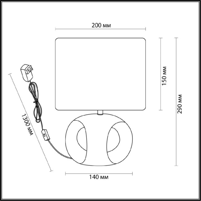 Настольная лампа Lumion Aimie 5664/1T Настольная лампа Lumion Aimie 5664/1T