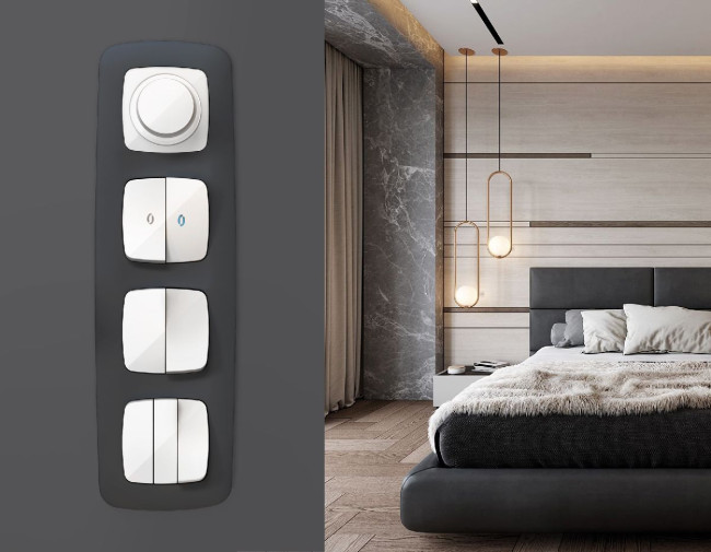 Лицевая панель для выключателя трехклавишного Ambrella Volt Omega OP1050 Лицевая панель для выключателя трехклавишного Ambrella Volt Omega OP1050