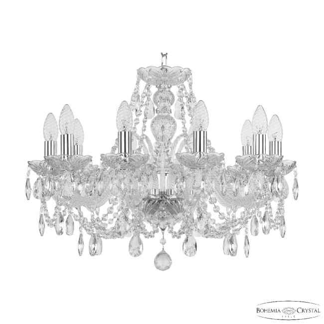 Подвесная люстра Bohemia Ivele Crystal 105/10/195 Ni Подвесная люстра Bohemia Ivele Crystal 105/10/195 Ni
