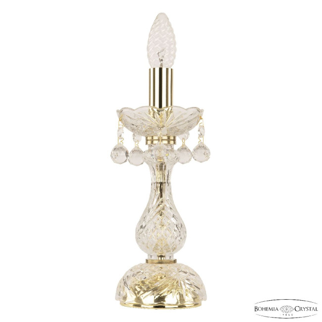 Настольная лампа Bohemia Ivele Crystal 108L/1-27 G Настольная лампа Bohemia Ivele Crystal 108L/1-27 G