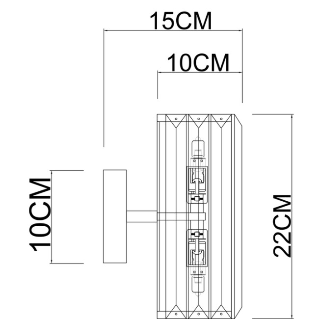 Бра Arte Lamp Santorini A1049AP-2GO Бра Arte Lamp Santorini A1049AP-2GO