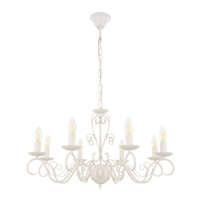Подвесная люстра Arte Milano 341369/8 WT Подвесная люстра Arte Milano 341369/8 WT