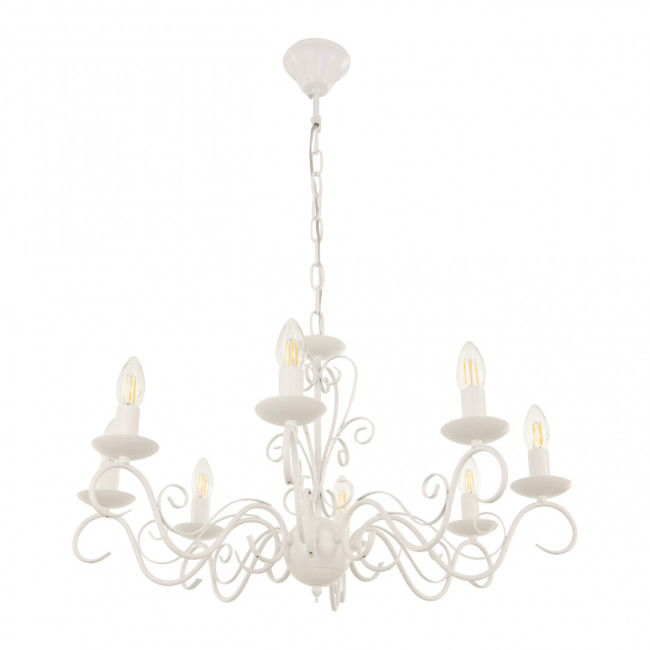 Подвесная люстра Arte Milano 341369/8 WT Подвесная люстра Arte Milano 341369/8 WT