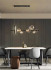 Подвесная люстра Delight Collection Art Deco Bubble KG1233P-7 black/clear