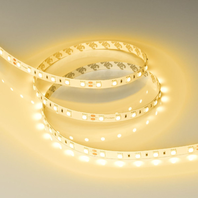 Светодиодная лента Arlight RT-B60-10mm 24V Yellow (14.4 W/m, IP20, 5060, 5m) (Arlight, 14.4 Вт/м, IP20) 008816(2)