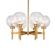 Люстра на штанге Delight Collection Jade KM1106P-6 brass Люстра на штанге Delight Collection Jade KM1106P-6 brass