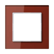 Рамка одноместная Jung AC581GLRT