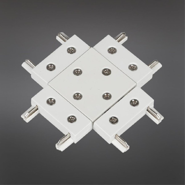 Коннектор питания Х-образный Aployt Magnetic track 48 APL.0181.10.06 Коннектор питания Х-образный Aployt Magnetic track 48 APL.0181.10.06