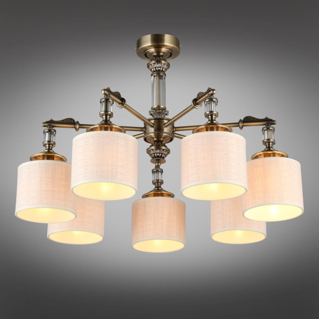 Потолочная люстра Omnilux Rovigo OML-64307-07 Потолочная люстра Omnilux Rovigo OML-64307-07