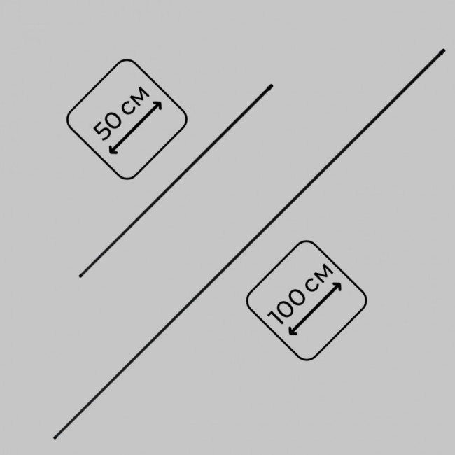 Стойка потолочная IMEX Thin & Smart IL.0060.3000-500-BK Стойка потолочная IMEX Thin & Smart IL.0060.3000-500-BK