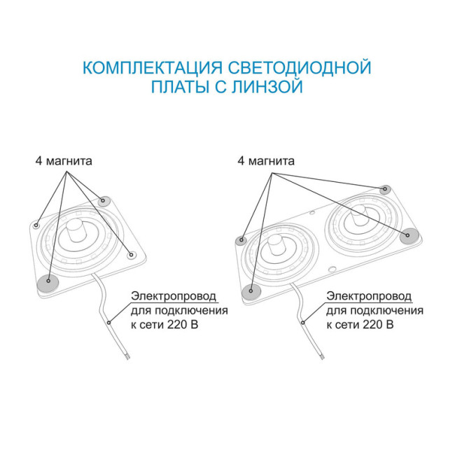 Светодиодная плата Apeyron 220В 2835 24Вт 2700К IP20 02-21 Светодиодная плата Apeyron 220В 2835 24Вт 2700К IP20 02-21