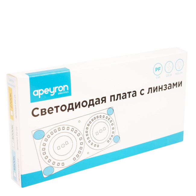 Светодиодная плата Apeyron 220В 2835 24Вт 2700К IP20 02-21 Светодиодная плата Apeyron 220В 2835 24Вт 2700К IP20 02-21