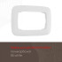 Розетка двойная с заземлением Arte Milano 205.40-2.white