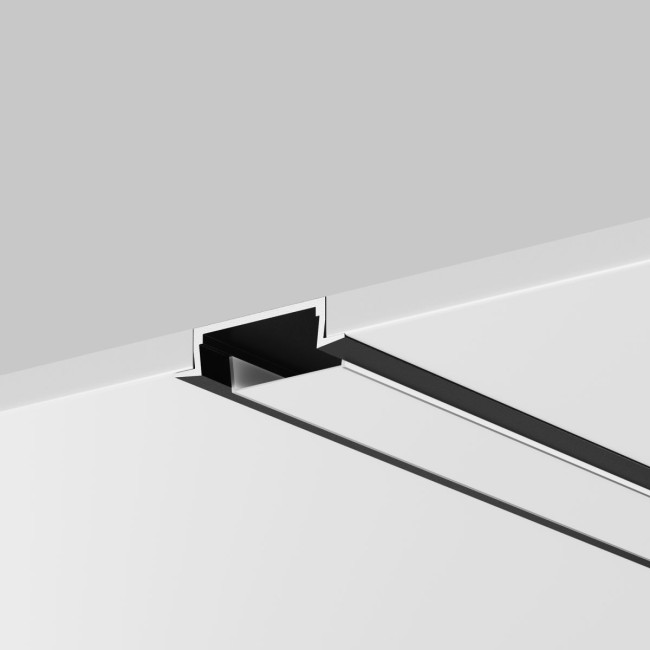 Алюминиевый профиль встраиваемый с накладным фланцем Maytoni Led Strip ALM-004-B-2M 632010 Алюминиевый профиль встраиваемый с накладным фланцем Maytoni Led Strip ALM-004-B-2M 632010