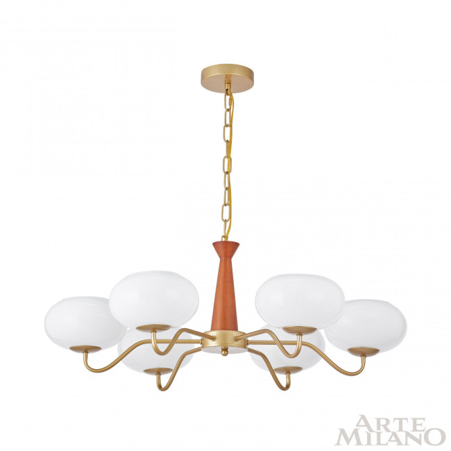 Подвесная люстра Arte Milano Napoli 310166/D780/6 BS/WD