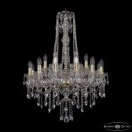 Подвесная люстра Bohemia Ivele Crystal 1415/12+6/220/h-86 G