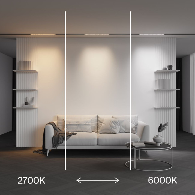 Трековый магнитный светильник Maytoni Technical Points Exility X TR241-4-12WTW-DSZ-B Трековый магнитный светильник Maytoni Technical Points Exility X TR241-4-12WTW-DSZ-B