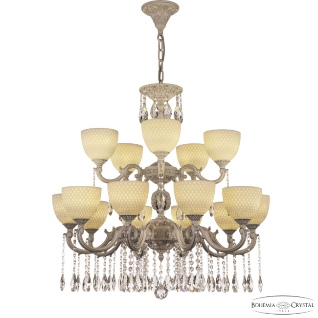 Подвесная люстра Bohemia Ivele Crystal AL78101/10+5/250/2D A WMN P1 U Wave Подвесная люстра Bohemia Ivele Crystal AL78101/10+5/250/2D A WMN P1 U Wave