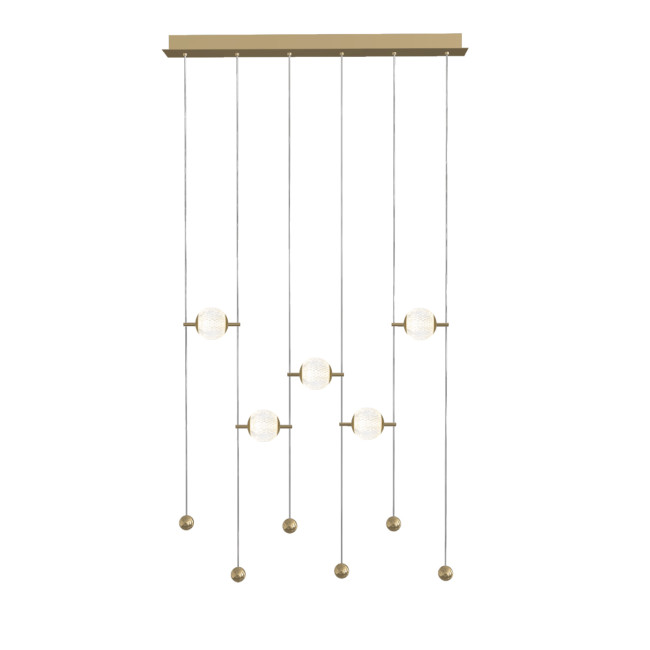 Подвесной светильник MD22001013-5AY-001 gold