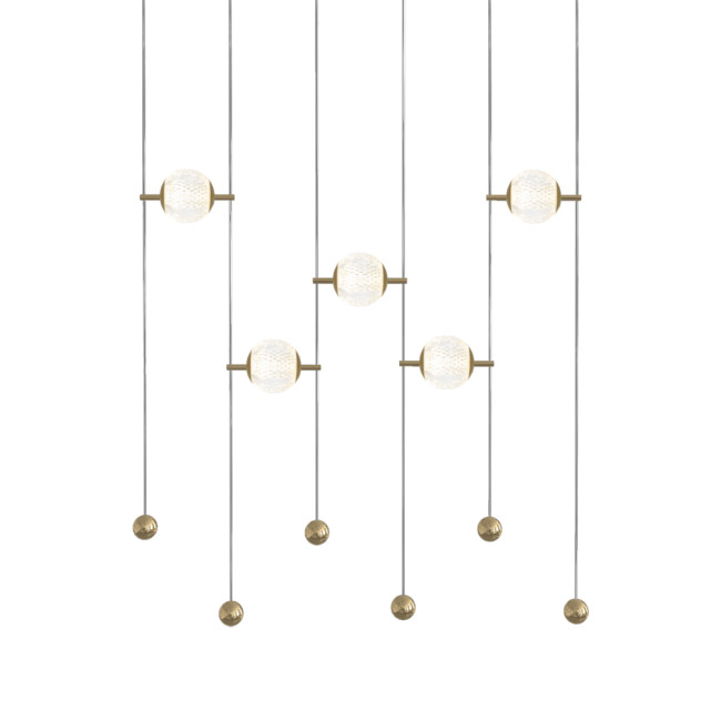 Подвесной светильник MD22001013-5AY-001 gold