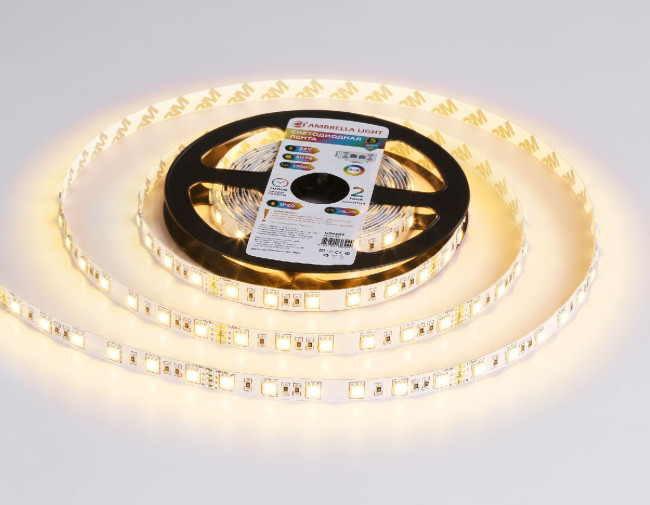 Светодиодная лента Ambrella Light LED Strip 24В 5050 14,4Вт/м RGB 5м IP20 GS4302 Светодиодная лента Ambrella Light LED Strip 24В 5050 14,4Вт/м RGB 5м IP20 GS4302