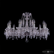 Подвесная люстра Bohemia Ivele Crystal 1410/10/240 Ni V0300 Подвесная люстра Bohemia Ivele Crystal 1410/10/240 Ni V0300