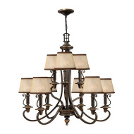 Подвесная люстра Hinkley Plymouth HK-PLYMOUTH9 Подвесная люстра Hinkley Plymouth HK-PLYMOUTH9